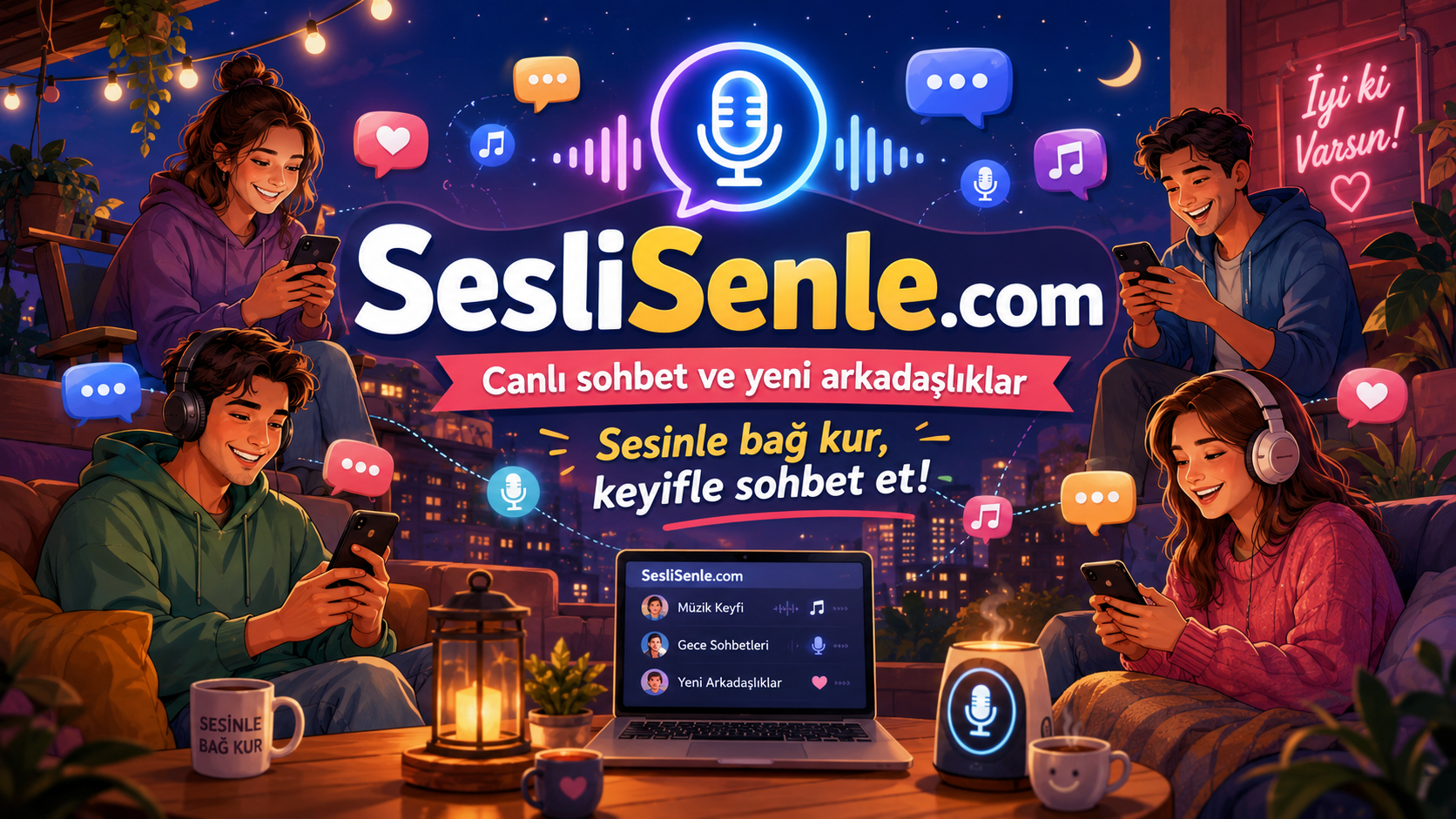 Mobil Sohbet ile Her Yerden Sıcak Muhabbete Katıl
